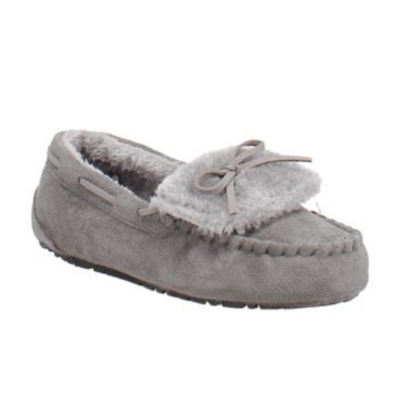 Hooked Shoes - Hooked Women's Chill Gray Slippers, Size 11